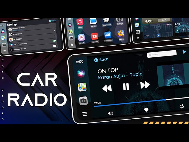 Advanced Car Radio | Car Play Pro | Exclusive Series | Fivem - Standalone / QB / ESX