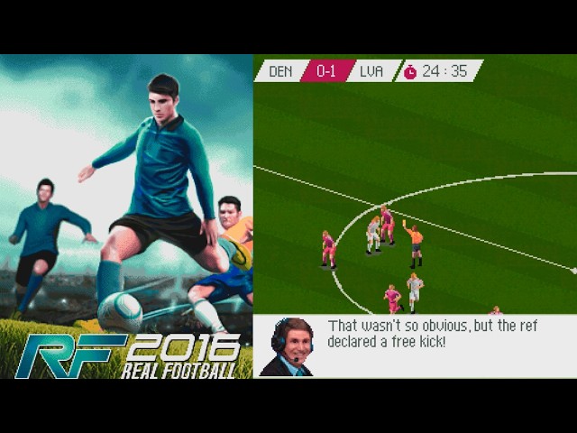 Real Football 2016 JAVA GAME (Gameloft 2015) FULL WALKTHROUGH