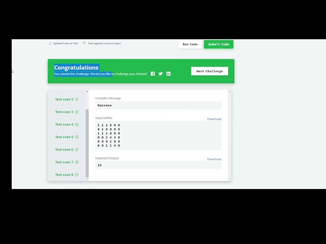 2D Array -DS | HackerRank | Python