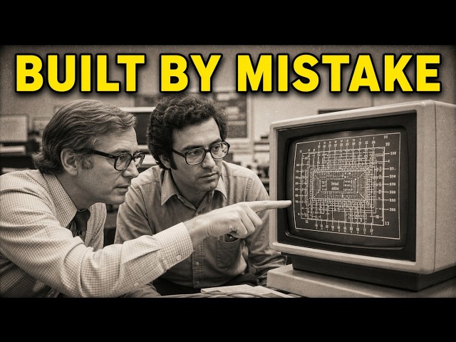 THEY WERE BUILDING A CALCULATOR CHIP — THEY FOUND THE MICROPROCESSOR INSTEAD — Intel, 1971