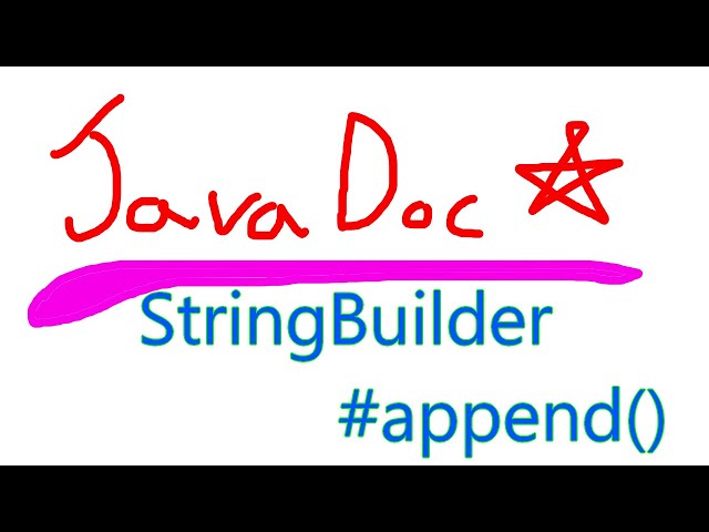 Java でのStringBuilderクラスにあるメソッドappendメソッドを実行してみました。append()は、このクラスに文字列を追加します。詳細は説明部にあります。