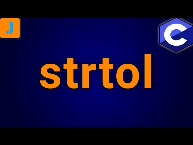 C strtol