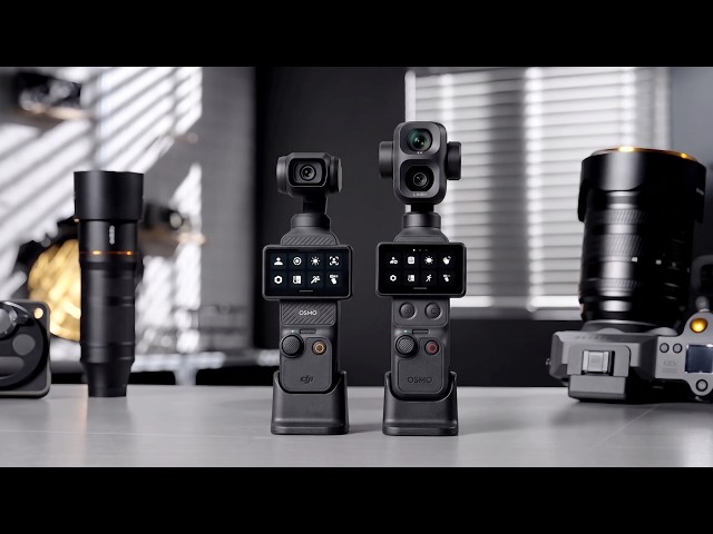 Primeras impresiones de la DJI Osmo Pocket 4P vs Pocket 4: ¡Comparativa de cámara y zoom!