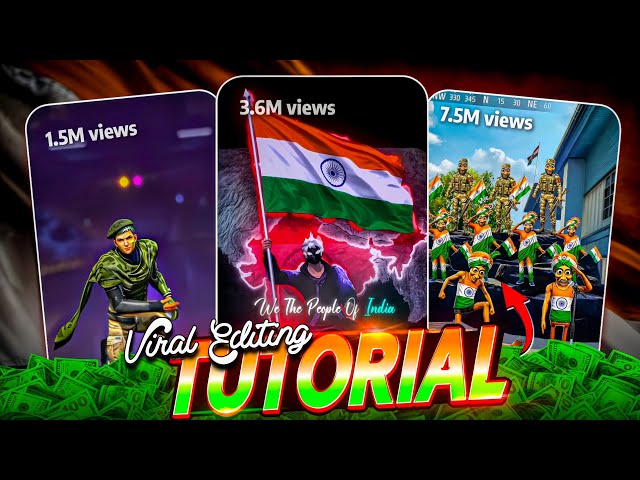 Independence Day 🇮🇳 Special Free Fire Viral Shorts Editing Tutorial 🤯 ||