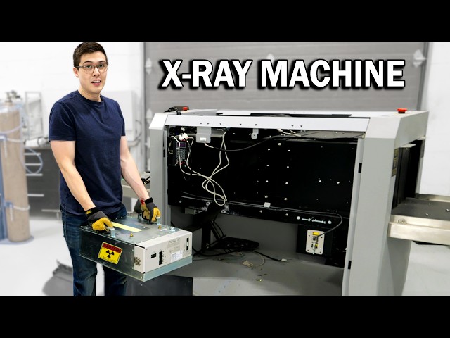 Tearing apart an x-ray machine I got from the government