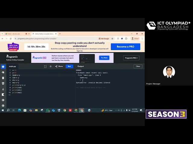 Programming With Python