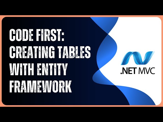 Entity Framework - Create Table using C# classes using Code First approach