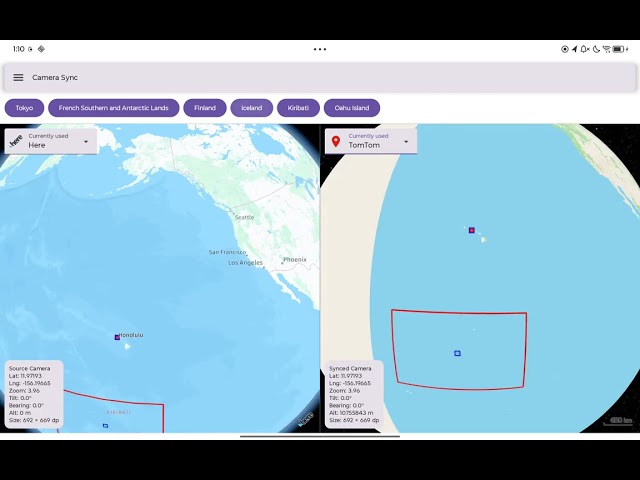 One Camera, Seven Map SDKs — Real-Time Camera Sync with MapConductor