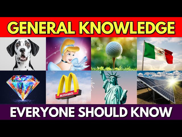 General Knowledge Trivia Quiz! 🤔🎯 | 101 Questions EVERYONE Should Know! (Part 2)