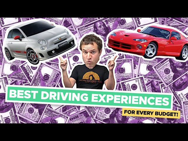 What Cars Provide the Best Driving Experience for the Price?
