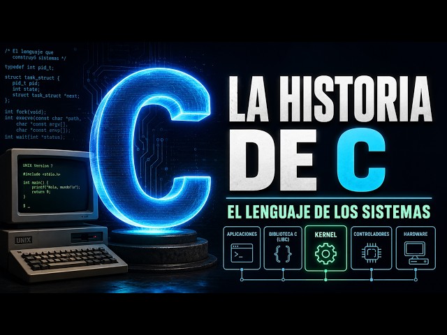 La historia de C: el lenguaje que construyó Unix, Linux y los sistemas operativos modernos