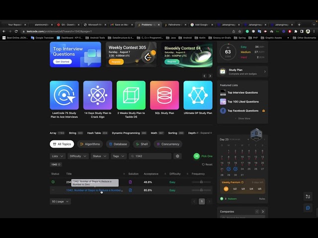1.  How to solve programming problems in leetcode?
