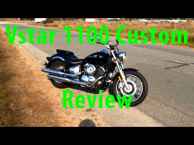 Yamaha Vstar 1100 test ride and review