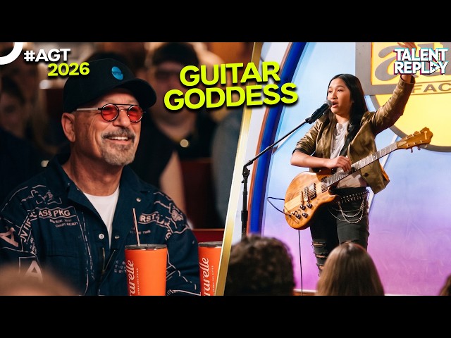16-Year-Old Thai Guitar Goddess NAILS Muse's "Hysteria" Like a ROCKSTAR | Nene Royal | AGT 2026 [4K]