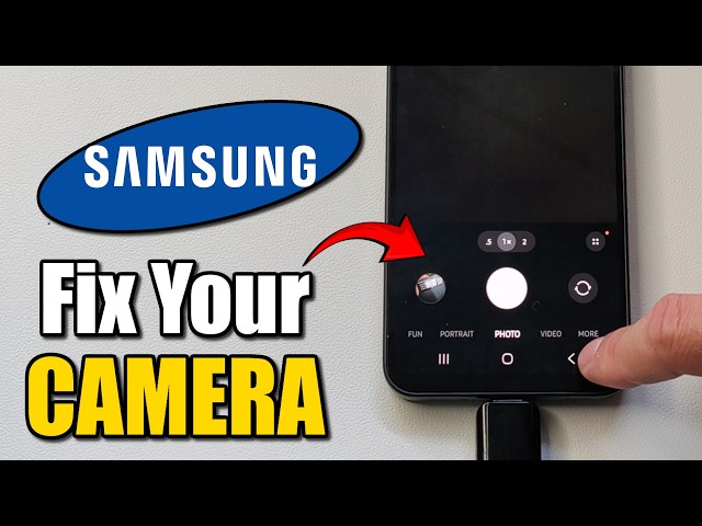 How To Fix Camera Not Working On Samsung Phone (Best Method)