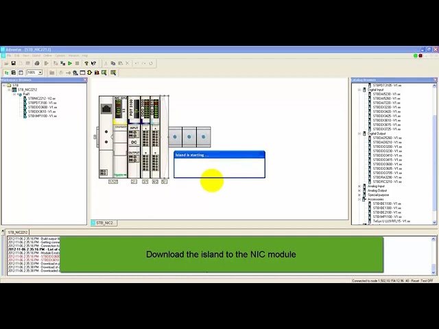 BMXNOC0401 and STBNIC2212 in Unity Pro v7 0 Advantys CSW v7 0 use the STBNIC2212 DTM