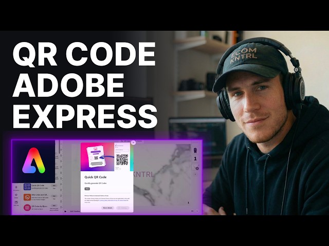 How to Create a QR Code in Adobe Express (2026) | Step-by-Step