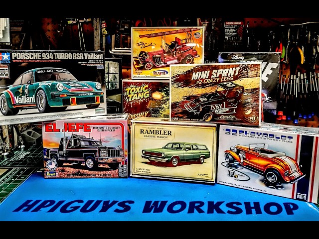 NEW KITS! Fall 2026 Reviews Hpiguys Workshop AMT REVELL MPC ICM ROUND2MODELS TAMIYA KYOSHO XPLUS