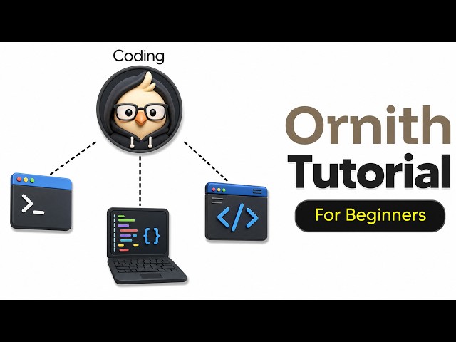 Ornith 1.0 Tutorial - How To Install and Use Ornith 1.0 (Opus Level Coding Locally)
