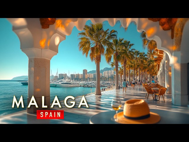 Secret Corners of Málaga, Spain | Beautiful Walking Tour 4k