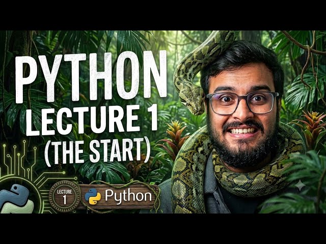 Lecture 1 | What is Python? And Why Is Everyone Learning It?  | Python Basics