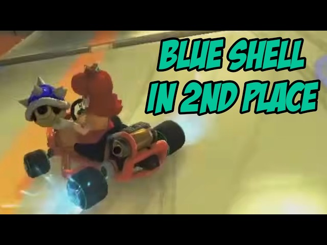 Blue Shell In 2nd Place