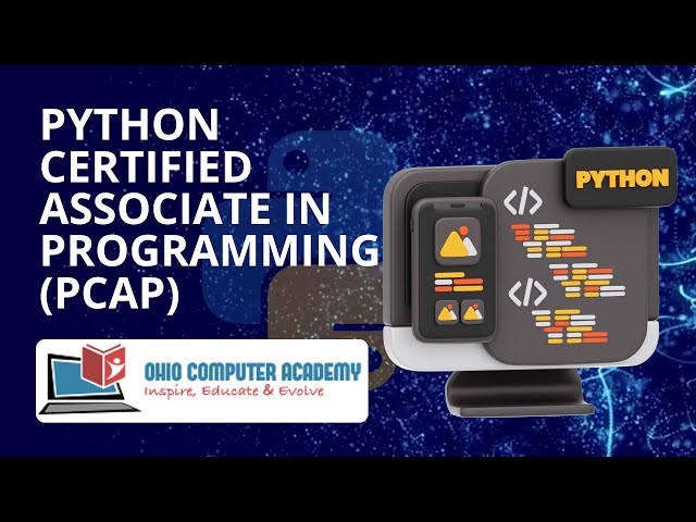Python Certified Associate Programmer (PCAP) | Course Introduction | Python Training Series