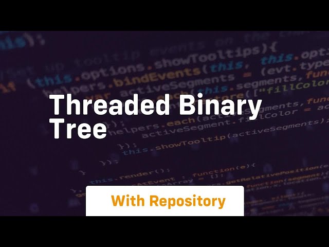Threaded binary tree