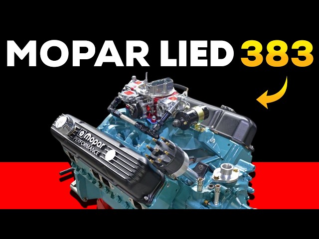 The Shocking Truth Behind Chrysler's Mopar 383 Engine!