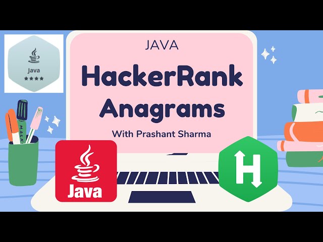 HackerRank | Java | Anagrams | Certification | Gold Badge