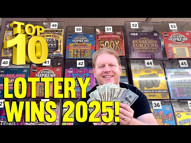 Top 10 Biggest Lottery Wins of 2025! Fixin To Scratch