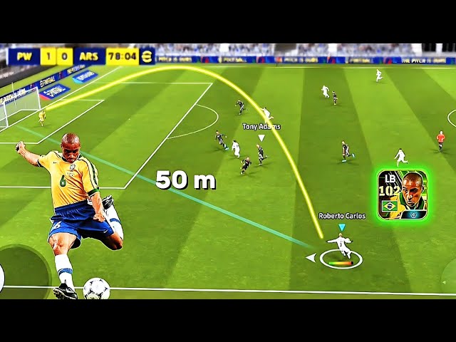 99.9% Impossible goals that I scored in efootball 😱