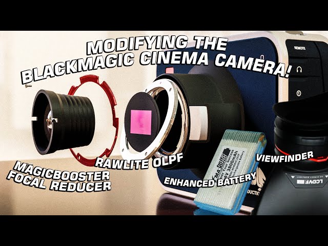 Making the BEST Blackmagic Cinema Camera - Upgrading A Classic (BMCC 2.5K)
