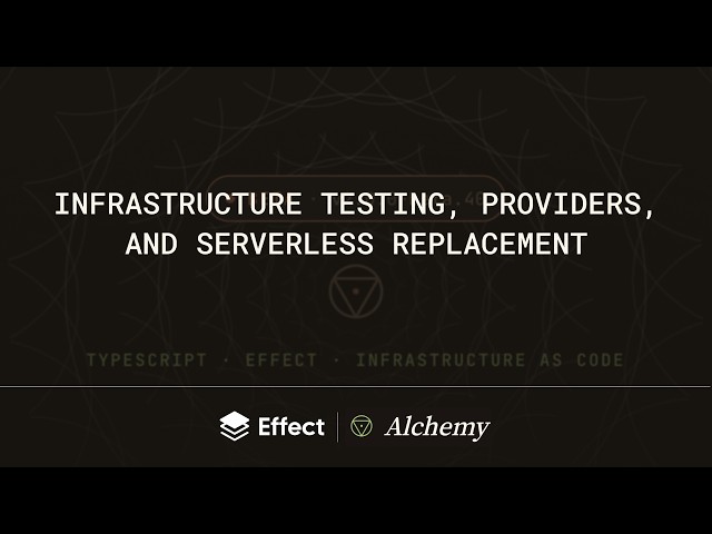 Alchemy: Real infrastructure testing and a native TypeScript alternative to SST