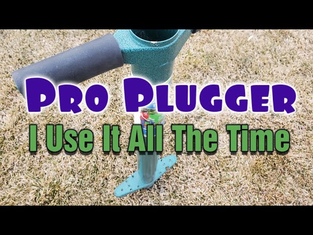 Pro Plugger Review: How To Pull Soil Plugs In The Lawn & Holes In The Garden