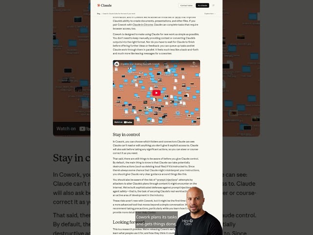 Claude’s new "Cowork" mode is INSANE