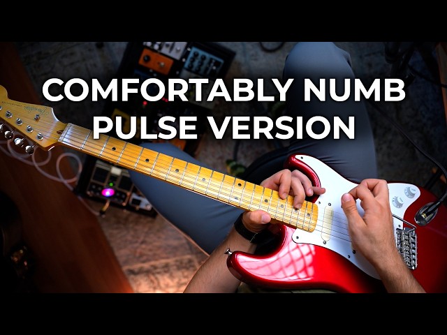 Comfortably Numb PULSE - FULL Guitar Solo Cover (POV) - Pink Floyd