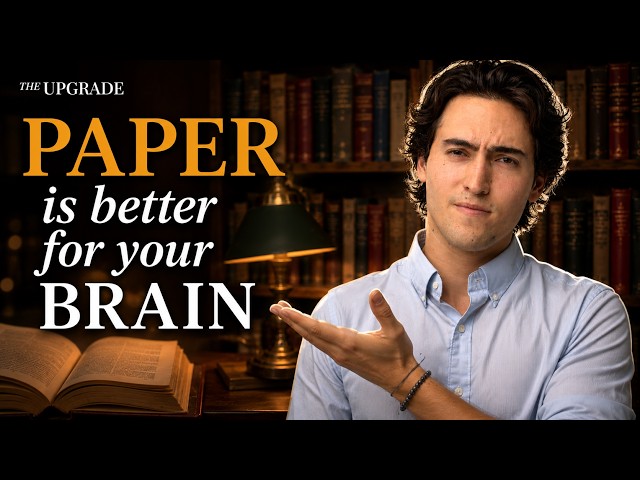 Reading on Paper Rewires Your Brain