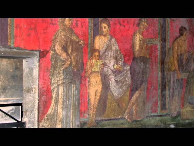 Dionysiac frieze, Villa of Mysteries, Pompeii