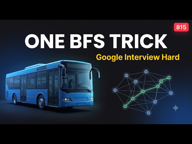 Google Asked This LeetCode Hard! Can You Solve Bus Routes (815)?