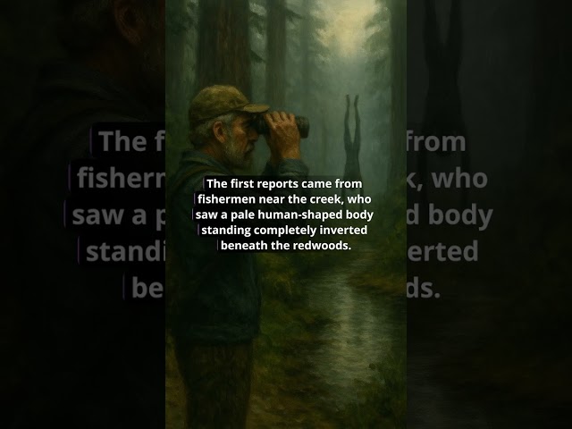 The Upside-Down Man of Redwood Creek #cryptid #cryptids #scary  #scarystories #terrifyingtales