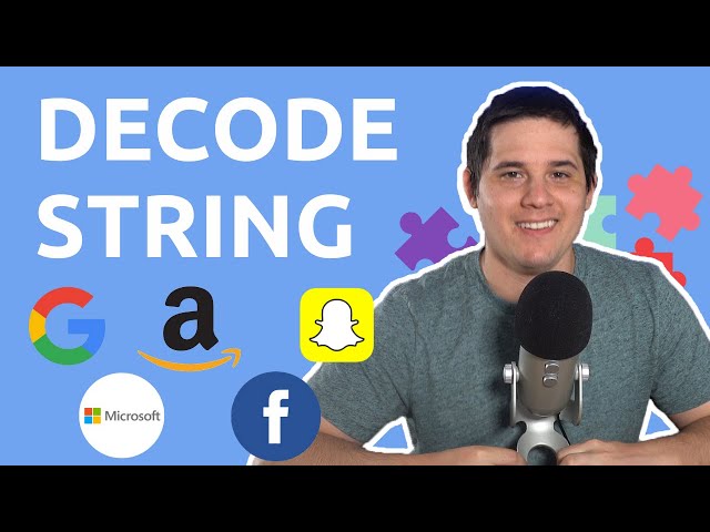 Decode String | FAANG Coding Question | Stack