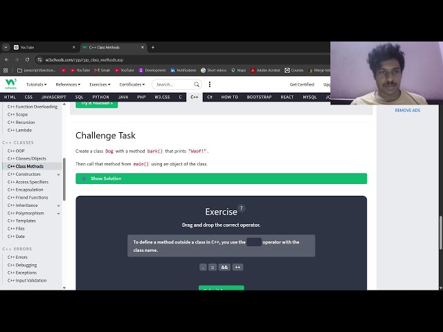 Learning C++ from Scratch | Day 39 | OOP | Class Methods