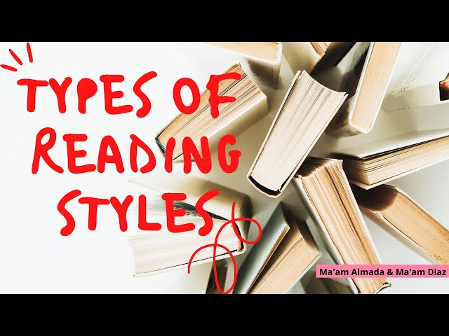 Types of Reading Styles (MELC Based)