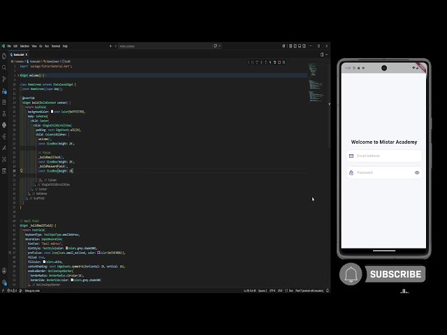Flutter UI: 3 Modern TextField Designs