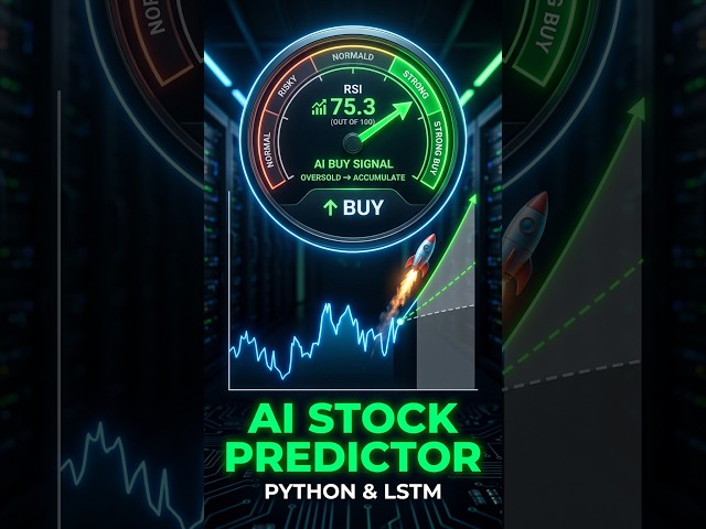 "I Built an AI Stock Predictor with Python & LSTM (Streamlit + Live Yahoo Finance Data)"