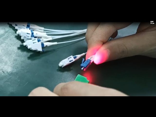 How to test the continuity of fiber optic cable in one second?