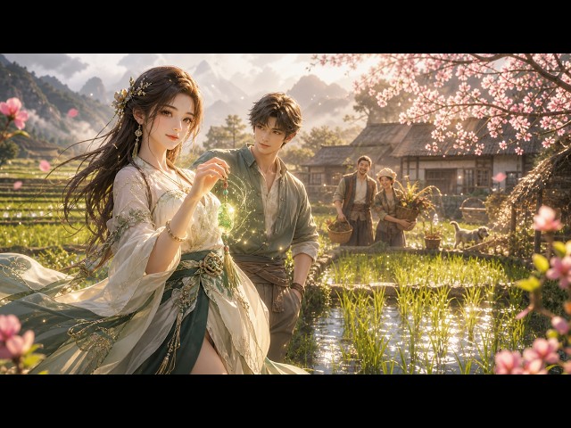Multisub Anime 社畜在仙界種靈草三百年後，帶著玉露回村種田，村民等著看她吃苦，她卻把小日子越過越紅火 #短劇 #文竹漫劇社