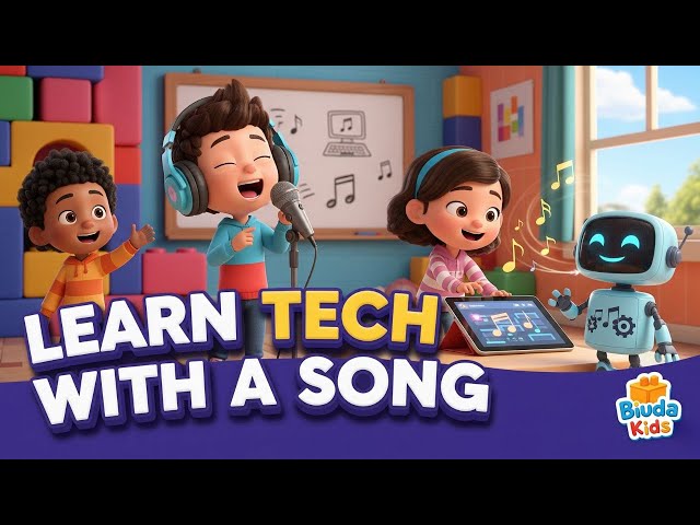 🎶 LEARN TECH WITH A SONG 💡 | Fun Learning for Kids 🐝