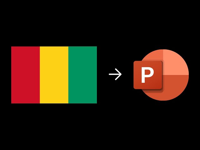 Constructing Flags in PowerPoint: Guinea